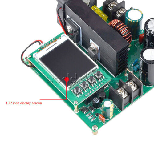 DC9V~60V 900W 15A CNC LCD Display Constant Current Voltage DC Boost Module New - Picture 11 of 13