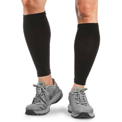 Calf Compression Sleeve Brace Shin Splint Lower Leg Support Muscle Pain Relief - Picture 13 of 17