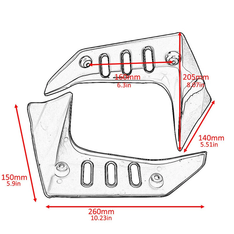 Carenado de fibra de carbono para cubierta antipolvo de aire parte apto para Kawasaki Z750 2004-2007 Foto 3 de 4
