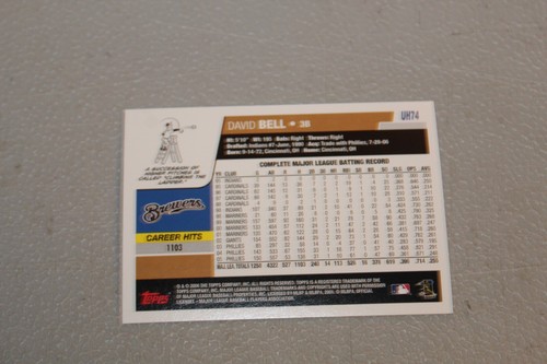 2006 Topps Update Baseball Card Complete Finish Fill Your List Set U-Pick #1-200 - 第 148/400 張圖片