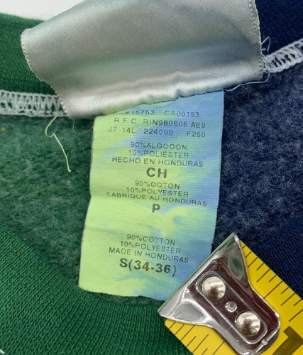 VTG Michigan Wolverines Vs Michigan State Spartans Tie Dye Crewneck Sweatshirt S - Picture 6 of 7