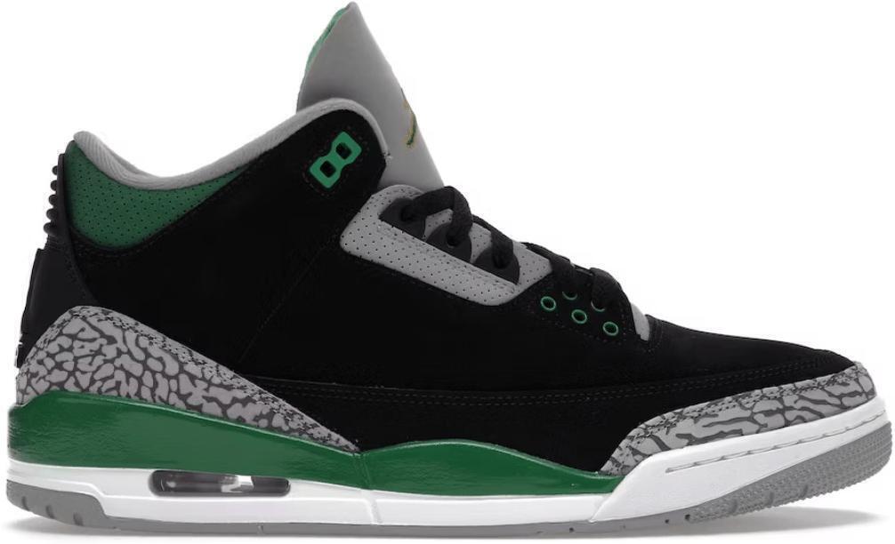 Air Jordan 3 10.5 US ブラック/グリーン Size 10.5 - Jordan 3 Retro Mid Pine Green for sale online | eBay