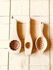 3x Piece Molds, Unique Wood Mold, Cookie Chocolate Mamool Mamoul Party, Baking