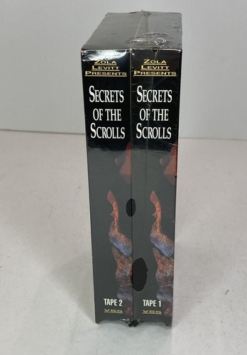 VHS Christian Film SECRETS OF THE SCROLLS Zola Levitt 1992 Vol 1 And 2 - Picture 3 of 6