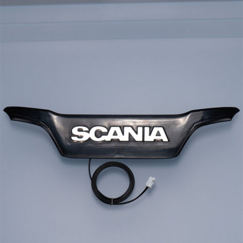 Etichetta auto LED scala 1/14 retroilluminazione logo etichetta per modellino auto Tamiya Scania 770S - Foto 4 di 8