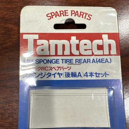 VINTAGE RC TAMIYA TAMTECH 1/24 2609 SPONGE TIRE A (4EA) PARTS PORSCHE FERRARI - Picture 5 of 18