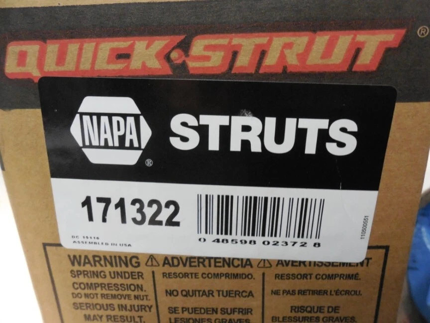 Napa Strut Modular Assembly Quick Strut Rear 171322 Fits Explorer Mountaineer - Image 4 of 4