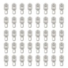 50 Pcs Curtain Gliders Track Rollers Pulley Resistant