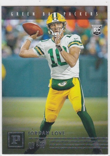 Panini Chronicles Panini Football Jordan Love 2020 #Pa-4 Green Bay Packers   - Imagen 1 de 2