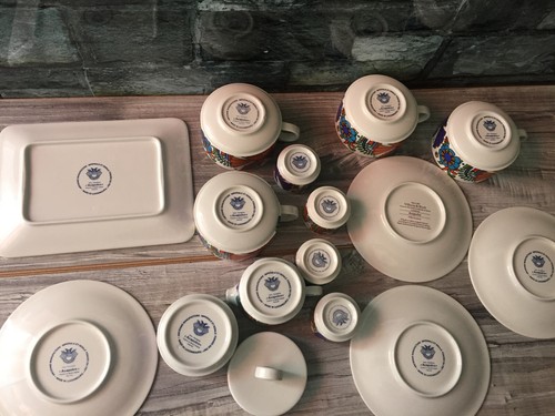 Villeroy & Boch Acapulco, kleines Konvolut an Geschirrteilen - Bild 11 von 13