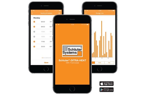 Elektrische Fußbodenheizung Ditra Heat Schluter 18 Größen verfügbar siehe Optionen - Bild 12 von 39