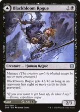 Blackbloom Rogue // Blackbloom Bog (091) Zendikar Rising ZNR MTG Magic
