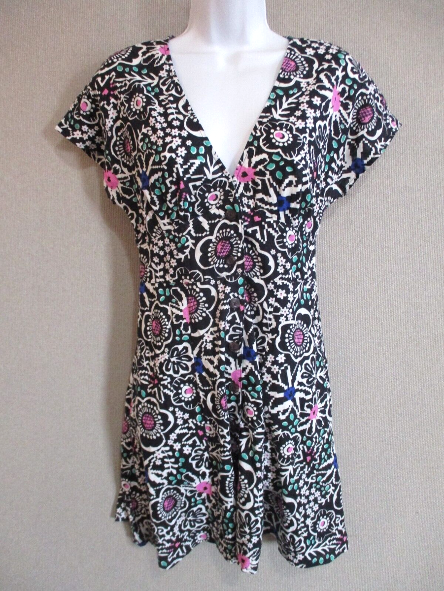 Marine Layer Camila Mini Dress XS Hemp Tencel Blend | eBay