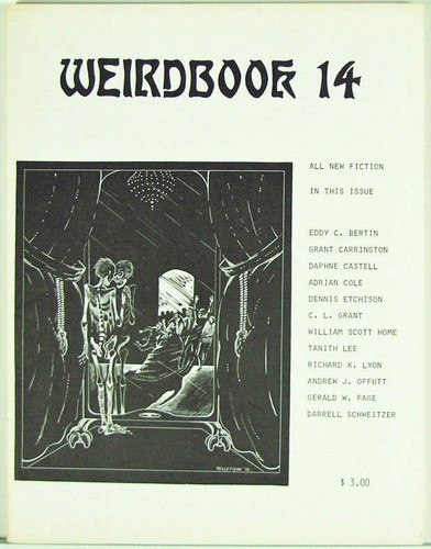 Weirdbook 14, SF-Horror-Fantasy-Fantastic-Weird Stories Fanzine/Magazine - Foto 1 di 2