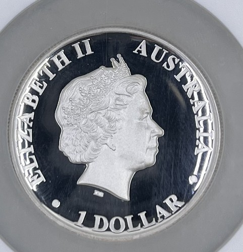 2014P Australia S$1 NGC PF70 Ultra Cameo Kookabura High Relief Early Release - Picture 4 of 4