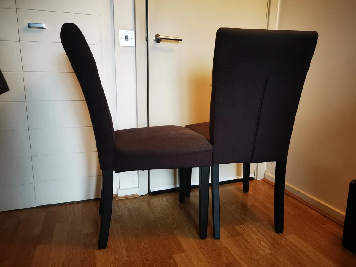 MADE Flynn Dining Chair x 2 Midnight Grey RRP 119 per chair