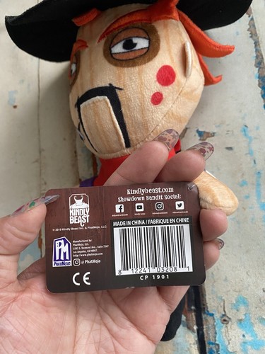 "Showdown Bandit Bandit 2019 peluche coleccionable Kindly Beast & PhatMojo 10""" - Imagen 8 de 10