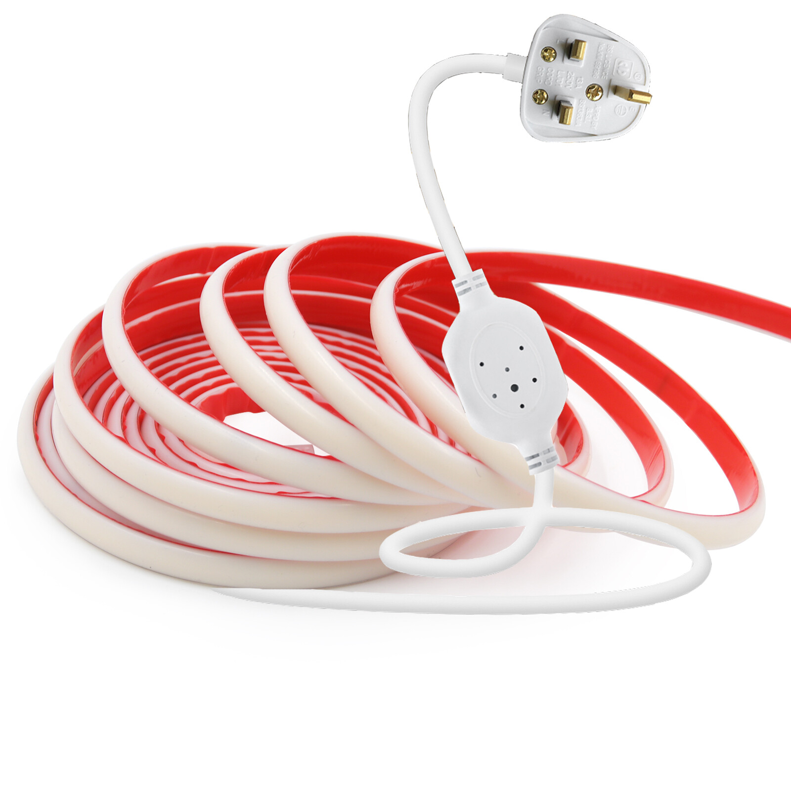 Hohe Helligkeit Neon COB LED Streifen Lichter 220V Kommerziellen Raum Klebstoff Beleuchtung_voghion.com