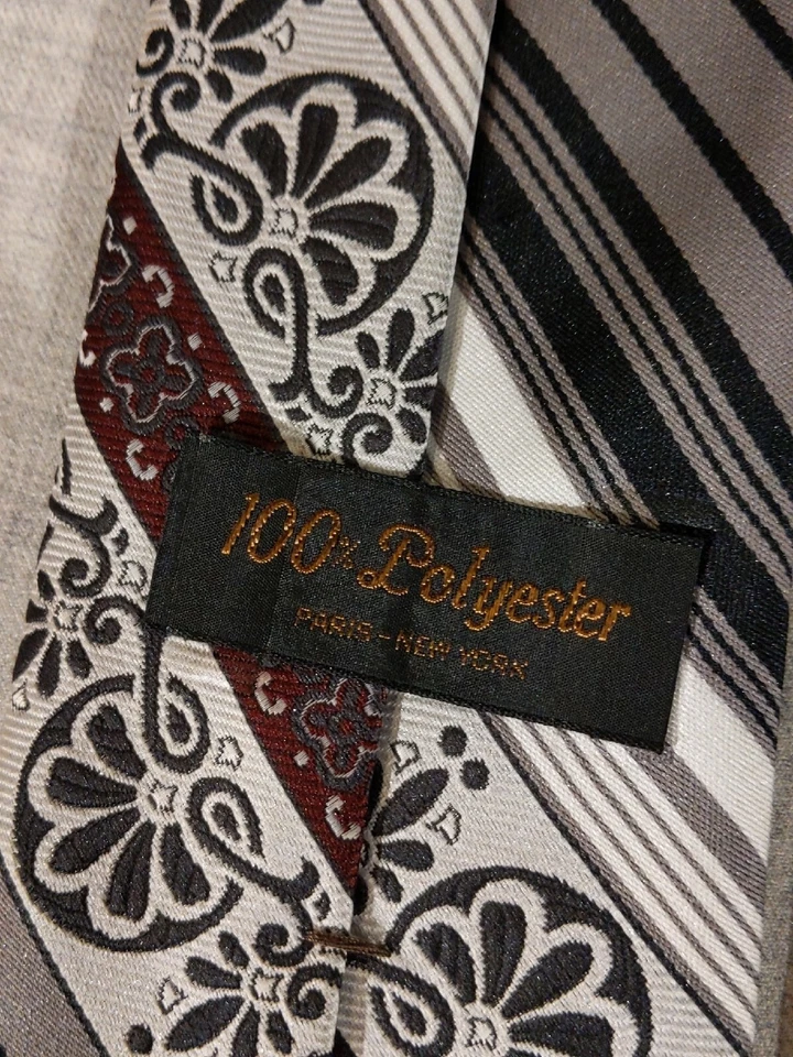 Lot Of 2 - Vintage Pierre Cardin Paris New York Men's Necktie Ties - Image 4 of 4