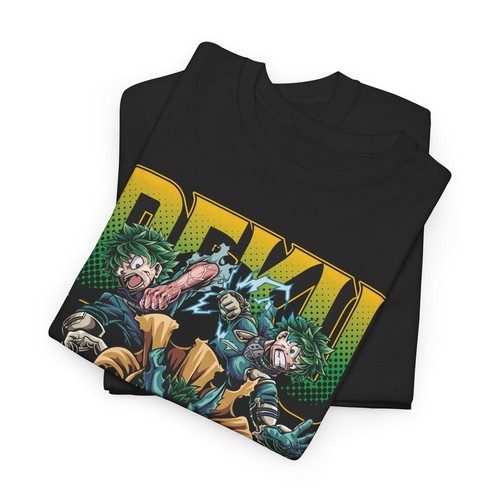 New Deku Midoriya T Shirt Anime My Hero Academia Tee Manga Cosplay Clothing - Picture 14 of 17