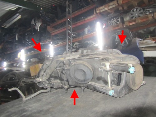 FARO DERECHO AUDI A3 S3 RS3 8P XENÓN EDICIÓN NEGRA 2011 CONDUCTOR FABRICANTE ORIGINAL 48 K MILLAS - Imagen 13 de 20