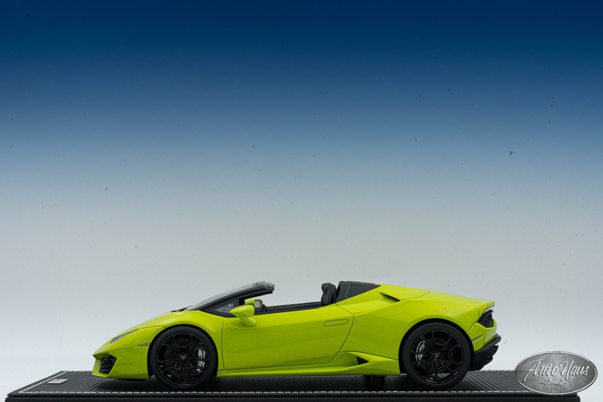 1/18 MR Collection Lamborghini Huracan Spider Green 🤝ALSO OPEN