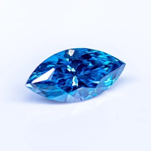 15 colors 1.0~3.0ct Blue D VVS1 Loose Marquise Moissanite Stone GRA Certificate - Picture 5 of 43