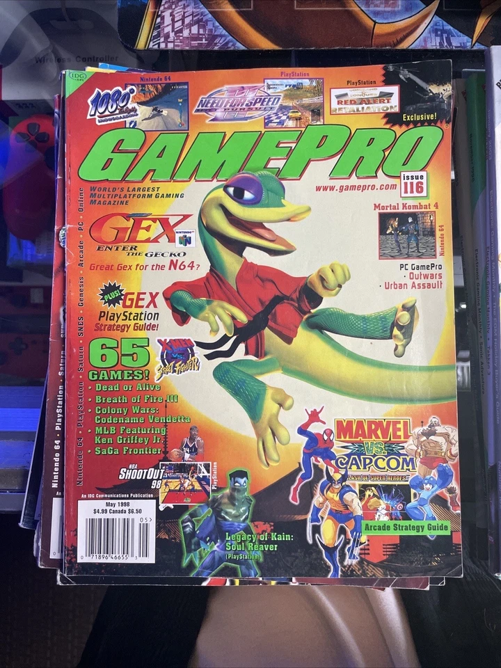 Lot of vintage GamePro magazines - Image 2 of 3