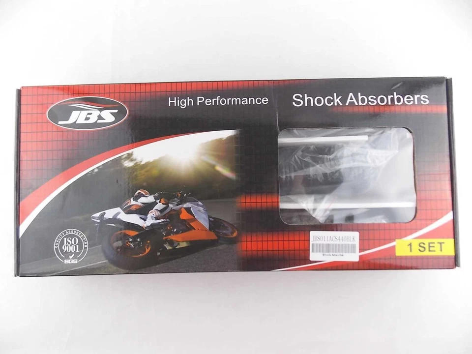 HUSQVARNA CR500 1982 440mm JBS REAR AIR NITROGEN CELL SHOCK ABSORBERS BLK - Изображение 4 из 4