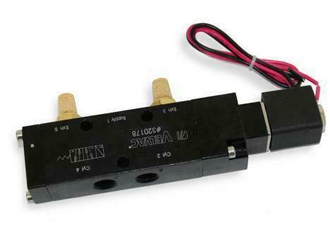 Velvac Four Way Electronic Solenoid Air Valve - Tailgate Locking Control #320131 - Picture 1 of 3