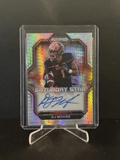 2023 prizm draft picks DJ Moore Hyper SSS-DJM