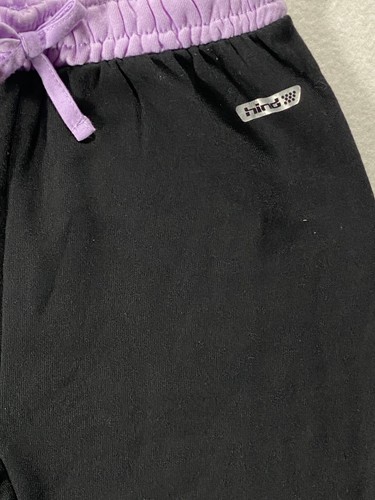 Hind Jogger Girl's Size 14/16 Black 100% Polyester Fit Solid Stretched Pull On - Picture 2 of 4