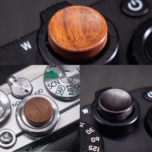 OM3 Wooden Camera Shutter Button 11mm For Nikon Sony New 2025GfV2 - Picture 2 of 18
