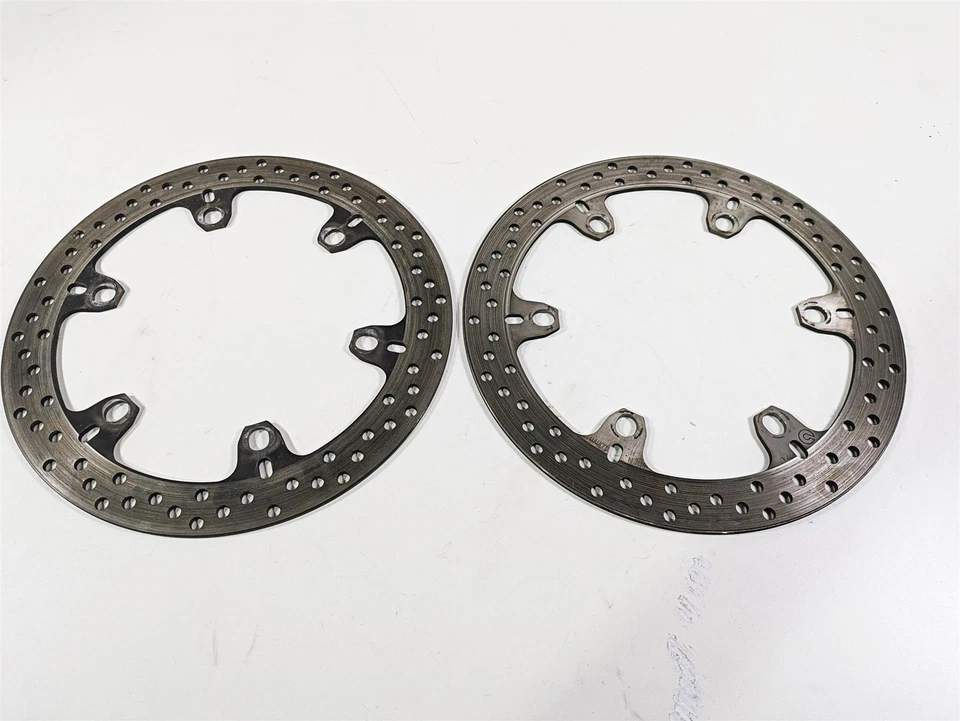 Juego de discos de rotor de freno delantero Ducati Multistrada 1100 S Brembo 2009 49240781A Foto 4 de 4