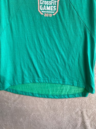 NEW Reebok Crossfit Tank Top Size M Womens Green Logo Sleeveless - Picture 9 of 11