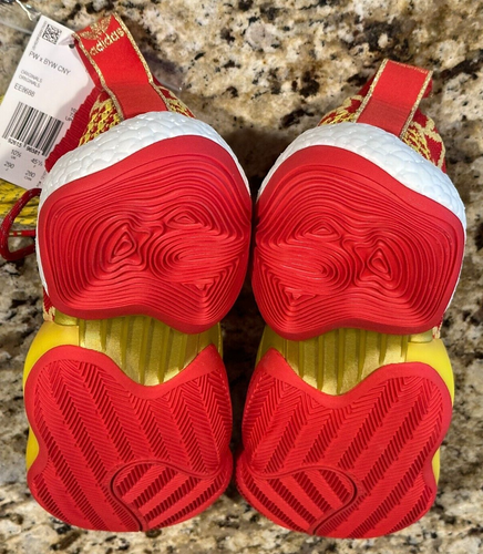 New Adidas PW x BYW CNY Ambition Basketball Shoes EE8688 Men’s Size 11 F9 - Picture 4 of 6