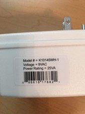 Honeywell Ademco 1332 Transformer 9 VAC 15 VA *New* Replacement K10145WH-1