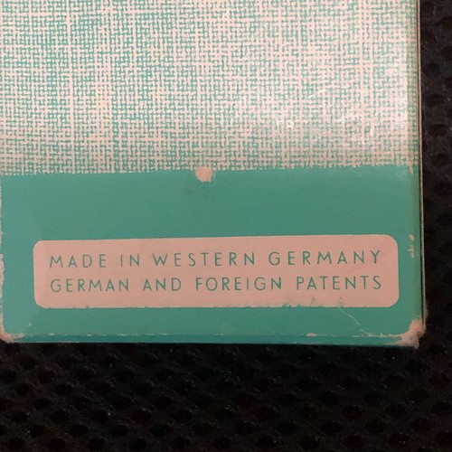 Infila ago da cucire strega vintage + istruzioni in scatola originale Germania Ovest - Foto 4 di 4
