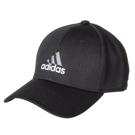 Adidas Men's Stretch Baseball Cap – Black/Gray/White (Size L/XL) - Picture 1 of 1