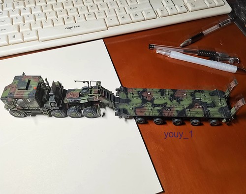 1/72 US Army Oshkosh M1070 Heavy Transport Vehicle Finished Model Military Toys - Picture 20 of 24