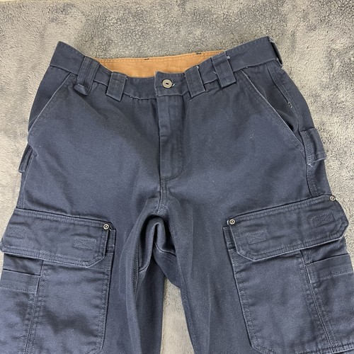 Duluth Trading Herren Feuerwehrhose Relaxed Fit Cargohose Herrengröße 32x30 blau - Bild 2 von 13
