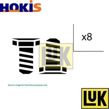 SCREW SET FLYWHEEL 411 0186 11 FOR IVECO DAILY/Platform/Chassis/Van/VI/Bus/III  