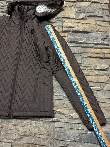 Reitsport Bethany Jacke Mädchen Gr. XL braun abnehmbare Kapuze Reitsport gesteppt  - Bild 10 von 10