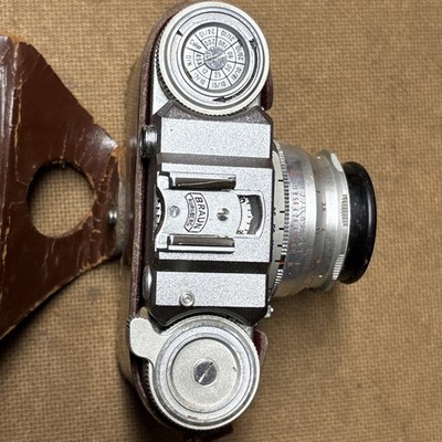 ⭐︎super Paxette made in Germany⭐︎ Vintage Braun Super Paxette Compact Camera with case Germany