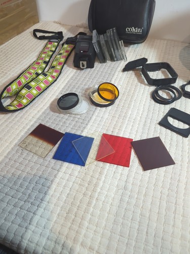 Cokin filters with lens rings case Strap Flash Speedlite - Foto 9 di 22