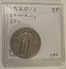 1920-s Standing Liberty Quarter , XF  scarce