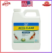 API Pond ACCU-CLEAR Water Clarifier – 32oz Bottle for Crystal Clear Pond Water