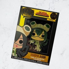 Funko Pop! PIN My Hero Academia TSUYU ASUI 04 4” Pin Esmaltado Nuevo en Caja