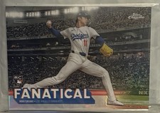 2025 Topps Chrome Roki Sasaki Fanatical FAN-21 Dodgers Case Hit SSP
