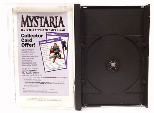 Mystaria: The Realms of Lore (Sega Saturn, 1995) CIB mit Handbuch & Reg Karte 20299 - Bild 17 von 24